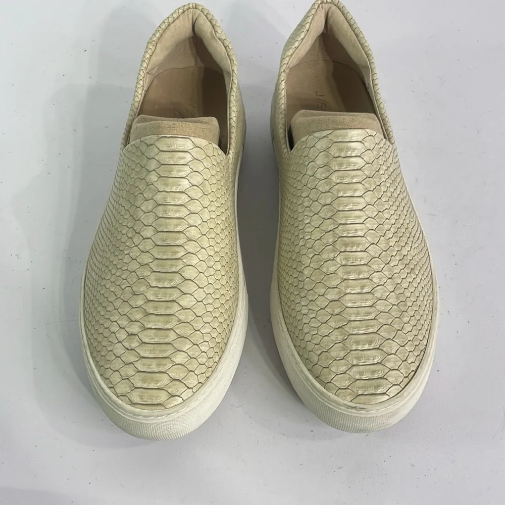 J/Slidew Arianalux embossed lux sneaker